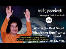 Embedded thumbnail for Sathyopadesh 24: Siapakah Guru Yang Sejati?