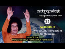 Embedded thumbnail for Sathyopadesh 25: Mengapa Budaya Penting untuk Pernikahan ?